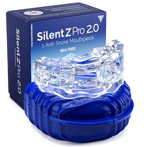 Itus Mouthguardz SilentZPro 2.0 - USA Designed & FDA-Cleared Anti Snore Mouthpiece - Fully Adjustable Anti Snore Mouth Guard - Professional Patented Anti Snore Device, Medium