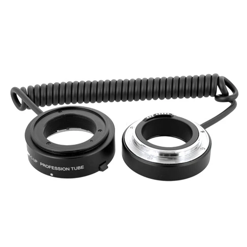 Meike Automatic AF Auto Focus Multifunctional E-Macro Extension Tube MK-C-UP Macro & Reverse Mount On Lens with 58mm 67mm 72mm 77mm Adapter Rings for Canon EF/EF-S Mount Lenses