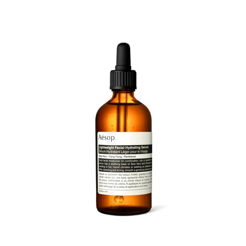 Aesop Lightweight Facial Hydrating Serum | Aloe Vera, Ylang Ylang & Panthenol | Soothes & Hydrates Oily, Sensitive Skin | Ideal for Warm or Humid Climates | 3.3 oz
