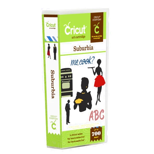 Cricut Everyday Cartridge, Suburbia