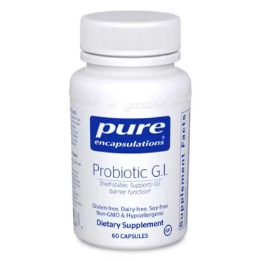 Pure Encapsulations Probiotic G.I. | Shelf Stable Probiotic for Bone Health, Lean Body Mass, Intestinal Health, and Gastrointestinal Support* | 60 Capsules