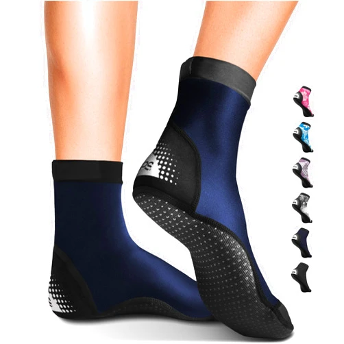 BPS New Zealand ‘Second Skin’ Beach Volleyball Socks Sand Soccer Quick Dry Ultra Stretch Booties Aqua Diving Men Women