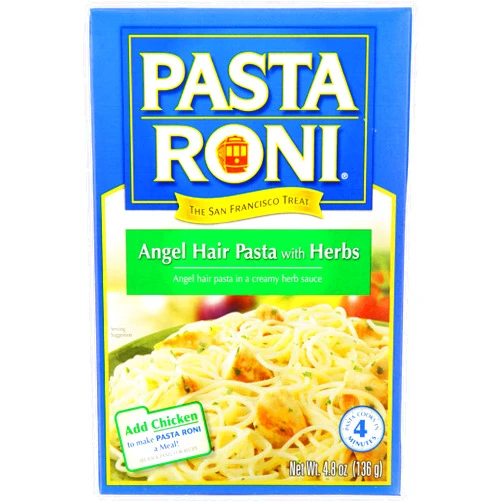 Pasta Roni Angel Hair Pasta with Herbs, 4.8-Ounce (Pack of 12)