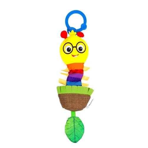 Baby Einstein Cal-a-Puller Pull & Shake Stroller Toy, Ages 0 Months and Up