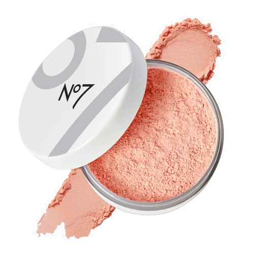 No7 Flawless Finish Loose Powder - Medium - Loose Finishing Powder - Makeup Setting Powder with Matte Finish for All Skin Tones - All Skin Types Including Oily Skin