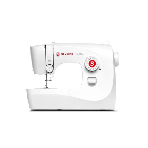 SINGER M1150 Lightweight & Portable Sewing Machine With 45 Stitch Applications, LED Light & 1-step Buttonhole | Used for Mending and Sewing