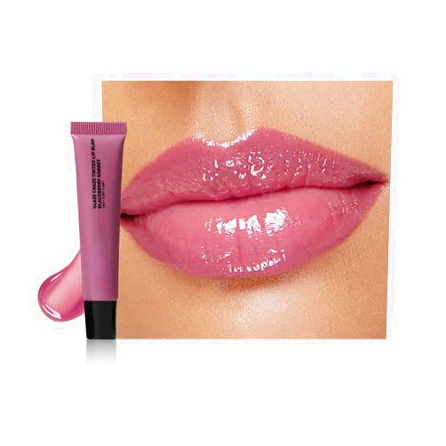 FeiCuiYun Summer Lip Butter Lip Balm Glow Reviver Lip Gloss, Melting Lip Serum, Ultra-Hydrating Natural Vegan Lip Balm, Sheer-Tinted Shine & Hydration, Soothes & Softens Dry Lips (Light Purple)