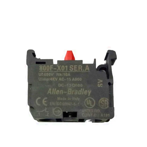 ZHRCLY Available for Allen Bradley Rockwell AB NO Normally Open touchpoint Green 800F-X10 D0C X10E General Accessories (800F-X10)