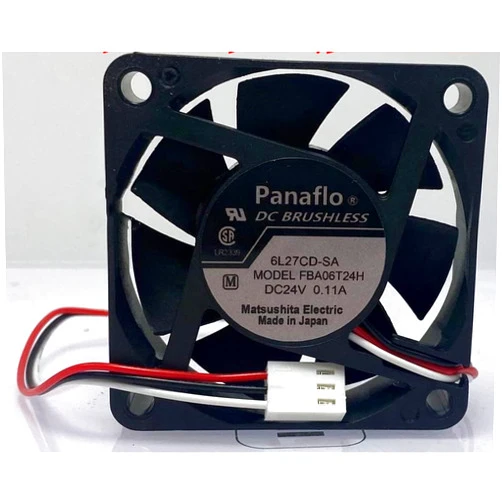 Beautyrankle Fan for FBA06T24H DC24V 0.11A 6CM 6015 Cooling Fan