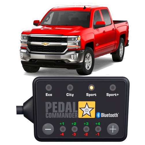 PEDAL COMMANDER for Chevrolet Silverado 2007-2018 Throttle Response Controller Fits:1500, 2500HD, 3500HD, WT, LS, LT, LTZ, Chevy Silverado Accessories