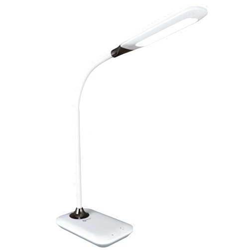 Ottlite Enhance LED Sanitizing Desk Lamp with USB Charging – Eliminates up to 99.9% of Bacteria, Touch Activated, Flexible Neck, Modern Light for Reading, Crafting & Office Desktop