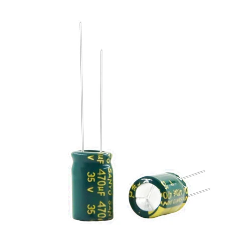 Boguish 470uF 35V Capacitors Radial Lead Cylindrical Aluminum Electrolytic 10x17mm 25Pcs