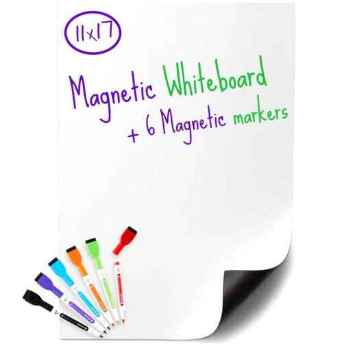 Kedudes USA Made Magnetic Dry Erase Board Sheet 17