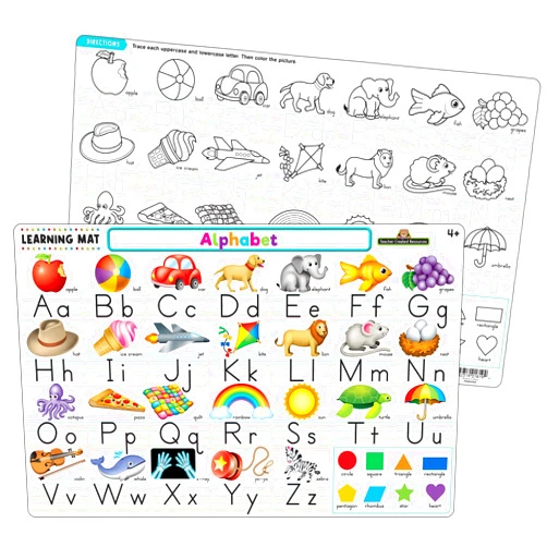 Teacher Created Resources Alphabet Learning Mat