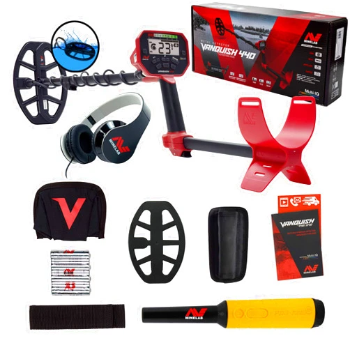 Minelab Vanquish 440 Detector with Pro-Find 35 Pinpointer