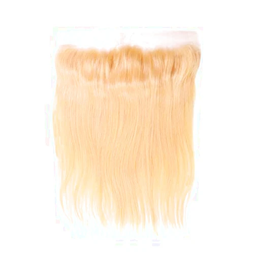 Queen Hair Brazilian Straight 613 Blond 13x4 Lace Frontal Virgin Remy Ear to Ear Human Hair Frontal Can be dyedpping (10inches)