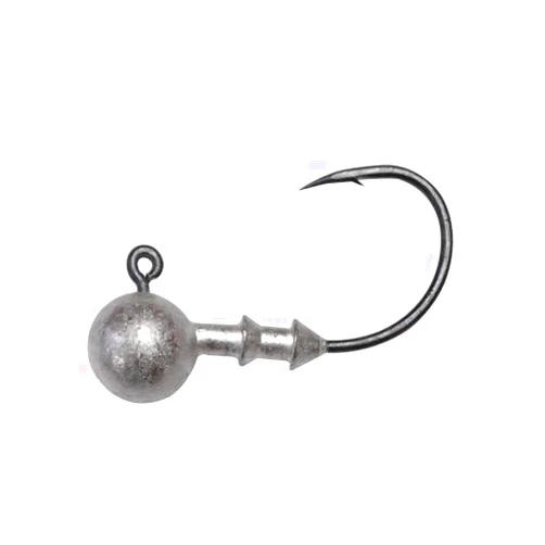 Gamakatsu 501409 211 Round Jig, 1/32 oz/Size 2, Black