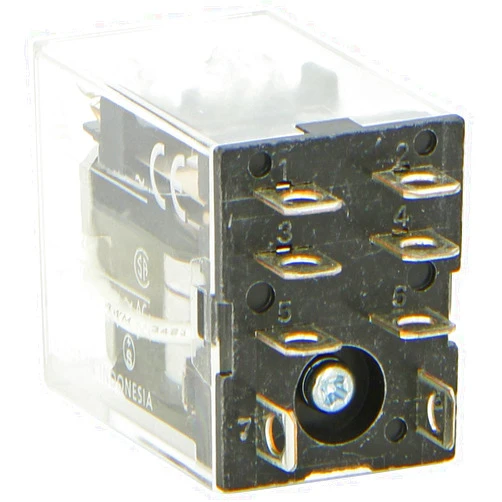 Omron LY2-AC24 General Purpose Power Relay, 10A Contact Rating, 46Ma at 60hz Rated Load Current, 24 VAC Rated Load Voltage