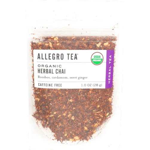 Allegro Tea, Organic Herbal Chai, Loose Leaf Tea, 1 oz