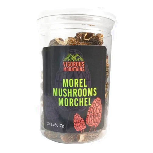VIGOROUS MOUNTAINS Dried Morel Mushrooms (2)