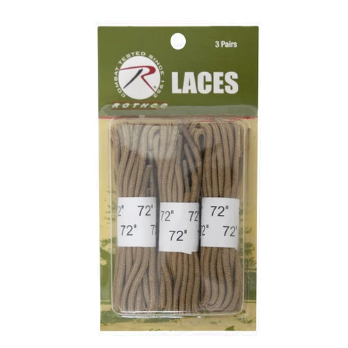 Rothco Boot Laces (3 Pack)