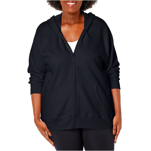 Just My Size Women's Ecosmart Fullzip Fleece Hoodie