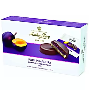 Anthon Berg Plum in Madeira Chocolate 8oz - (Pack of 3)