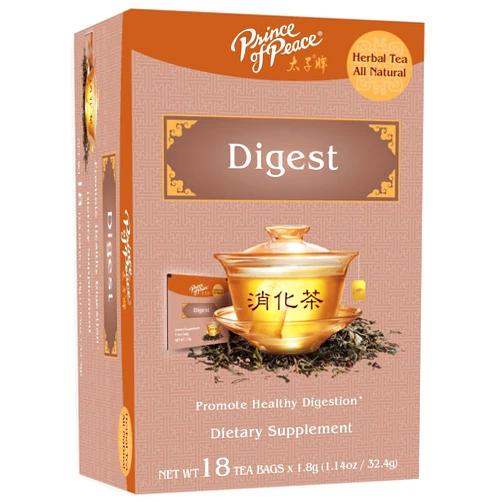 Prince of Peace Digest Tea, 18 Tea Bags – Digestion Tea – Traditional Medicinal Tea – Prince of Peace – Digest Tea Bags – Licorice Root Tea – Herbal Tea