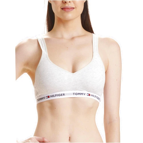 Tommy Hilfiger Women's Light Lift Classic Cotton Bralette Bra