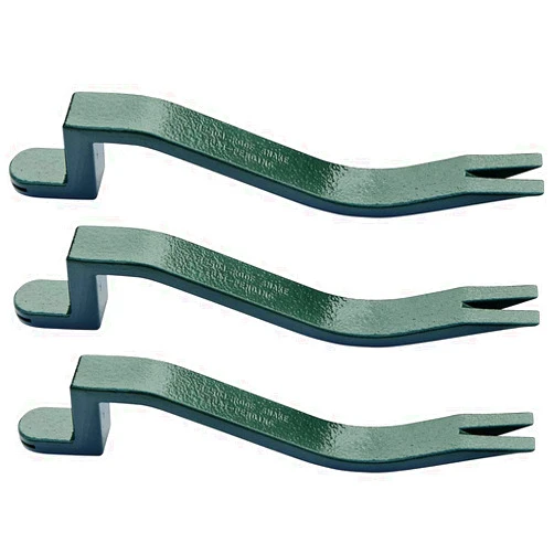PacTool International RS501 Roof Snake, Shingle Nail Puller, Roof Shingle Installer, Steel Grey (Three Pack)