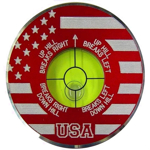Generic Sure Putt Pro - Golf Putting Aid & Green Reader - Limited Edition Red USA
