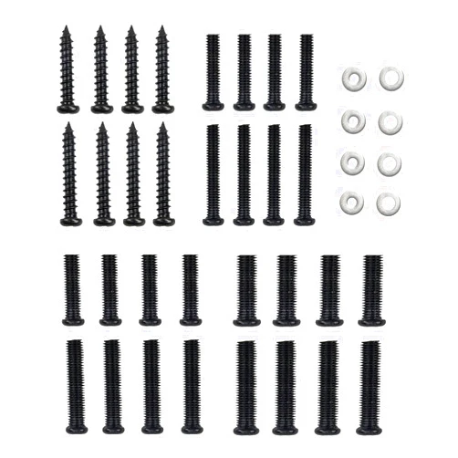 Coret TV Stand Mount Screws kit for TCL No Drilling Roku TV Stand Legs Screws and spacers for 32S305 32S301 32S4610R 40S305 40FD2700 43S325 43S405 50S425 50S535 50S446 55S434 55S425 55S421