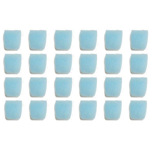 Nispira Fine Blue and White Disposable Air Filters Compatible with ResMed S7 S8 CPAP Machine, 24 Filters