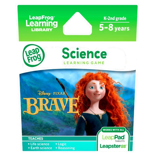 Leap Frog LeapFrog Disney Pixar Brave Learning Game (Works with LeapPad Tablets, LeapsterGS, and Leapster Explorer)