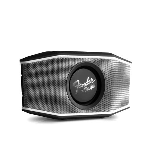 Teufel Fender x Teufel ROCKSTER GO 2 Portable Bluetooth Speaker – Powerful Sound, Rugged, Waterproof, 28 Hour Battery, Carrying Strap for Outdoors and Travel