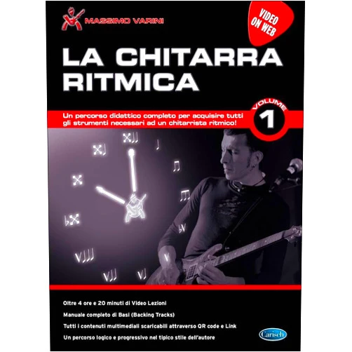 Italian Edition by VARINI MASSIMO (AUT (Author) MASSIMO VARINI: LA CHITARRA RITMICA - VOLUME 1 (BOOK/DOWNLOADS) +TELECHARGEMENT