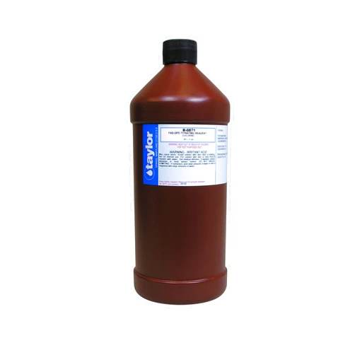 Taylor R0871-F Replacement Pool Reagents FAS-DPD Titrating Reagent - 1 quart.