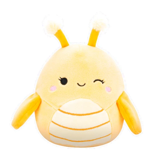 Squishmallows Original 5-Inch Greer Yellow Grasshopper - Official Jazwares Plush (Little)