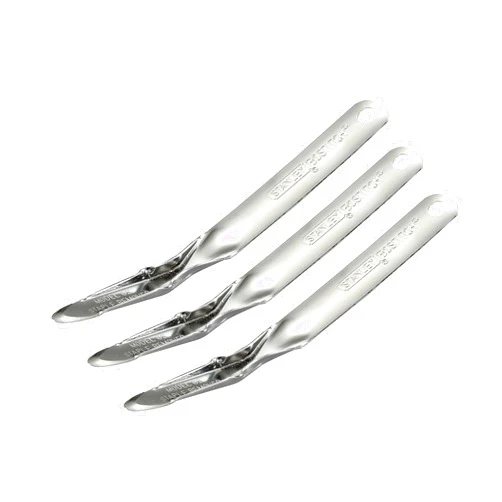 Bostitch Office Premium Staple Remover Tool, No Tear Push-Style Staple Puller, All-Metal, Chrome, Pack of 3
