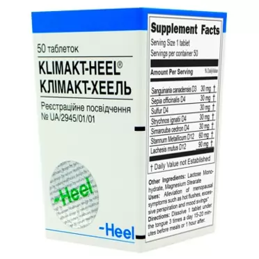 Klimakt-heel Klimaktheel 50 Tablets
