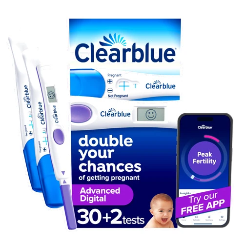 Clearblue Advanced Digital Ovulation Test Kit, 32 Ct