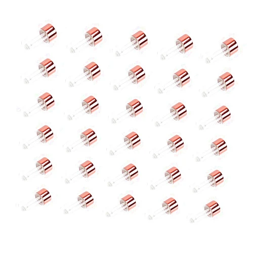 Angoily 50pcs Essential Oil Bottle Glass Dropper Bottle Glass Bottle with Lid Perfume Dropper Bottle Glass Vials Glass Eye Dropper Sample Droplette Bottled Soda Travel
