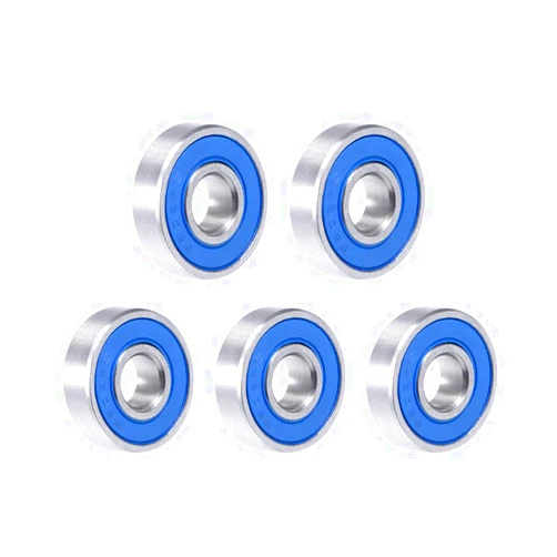 uxcell S608-2RS Stainless Steel Ball Bearing 8x22x7mm Double Sealed 608RS Bearings 5-Pack