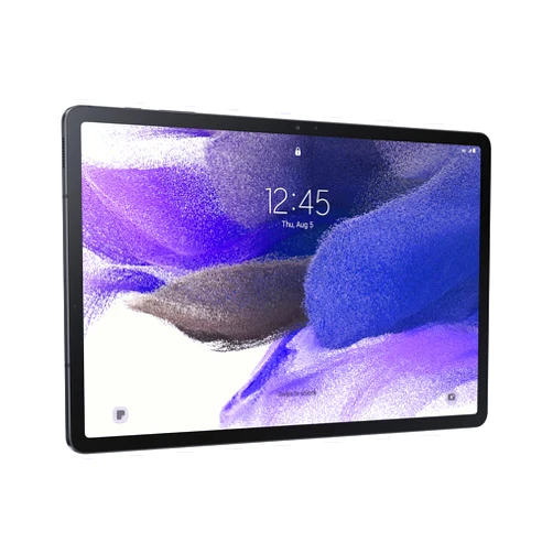 Samsung Galaxy Tab S7 FE 2021 Android Tablet 12.4” Screen WiFi 64GB S Pen Included Long-Lasting Battery Powerful Performance, Mystic Black (Renewed)