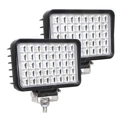 EXZEIT 6 Inch LED Work Light for Truck, Jeep, Tractor, SUV, ATV, 80W 6800Lumens Flood Light, 12/24V