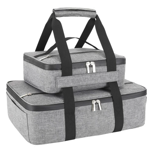 Wakaye Insulated Casserole Carrier for Hot or Cold Food, Fits 8