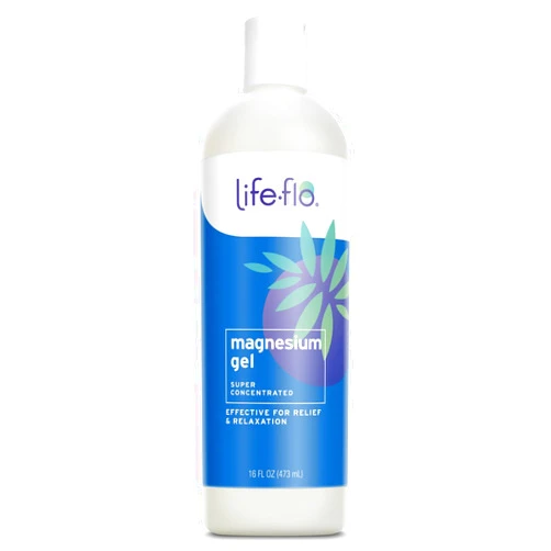 Life-flo Magnesium Gel, Pure Magnesium Chloride from the Ancient Zechstein Seabed, Soothing Relief and Relaxation for Overworked Muscles and Joints, Not Tested on Animals, 60-Day Guarantee, 16oz