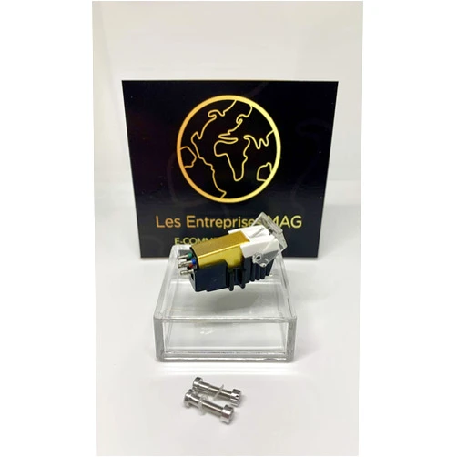 MagLite Cartridge + Diamond stylus for AKAI ATT022U, AP007, APQ50, APD30, AP307, AP005 Gold