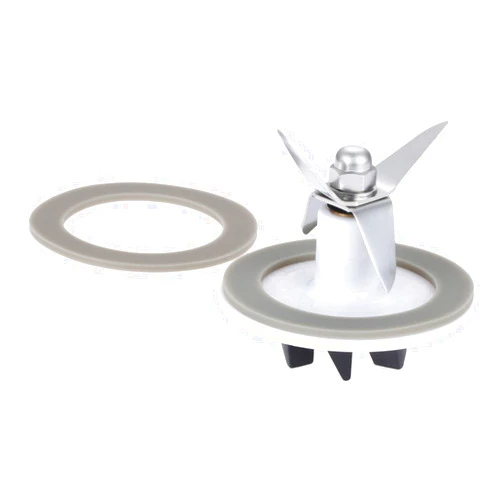 DRELD SPB-456-2 Blender Cutting with 2 Rubber Sealing Gasket, Replacement for Cuisinart Blenders Models BFP703 BFP-703 BFP703B BFP-703CH SPB7 SPB-7BK CB8 CB9 BFP-703