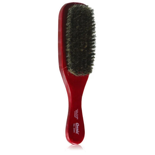 ANNIE Wave Soft Brush (Model:2080), Natural wood, boar bristles, wooden brush, won't pull on your hair, detangler, pulls out the knots